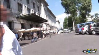 Morena with her taxi taxi, Daiana takes Caxxi (full centoxcento film)