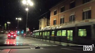 The crazy night of Amandha Fox in Rome