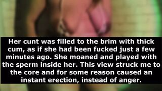 My young big boobed wife got turned into creampie-addicted, pregnant and lactating hucow - Part 1-Captions - Milky Mari