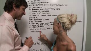 The Doctor Wants To See Delta White's Huge Tits