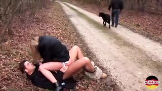 It Is Cold Winter Day but She Doesn't Care She Wants That Dick Right Now