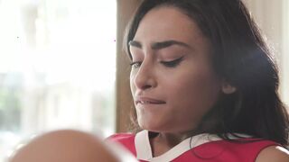 Vanessa Moon Squeezes in Some After College Homework
