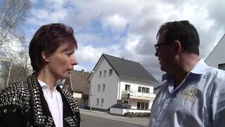 Redhead mature whore picked up and fucked